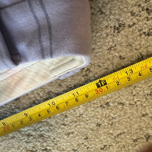 Sunday Best 0 EUC wool blend Lavender Checkered Cargo Pants wide leg/flare - Picture 8 of 13